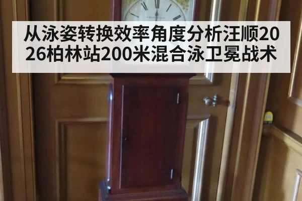 从泳姿转换效率角度分析汪顺2026柏林站200米混合泳卫冕战术